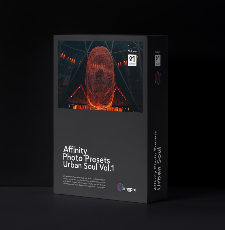 Affinity Photo Presets Urban Soul Presets Vol.1 Affinity Photo Presets product image of Softwarebox